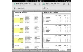 Exel fußball tabelle spielplann kostenlos. Die Besten Android Apps Zur Fussball Wm 2014 Com Professional