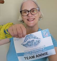 Our 5k crew walking in honor of our wonderful son Nick. 🧡🧡