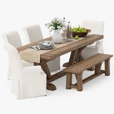 Buy online from our home decor products & accessories at the best prices. Pottery Barn Dining Table Set 3d Model 69 Max Unknown Fbx Obj Free3d