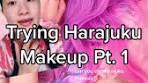 Replying to @teendolli TRYING HARAJUKU MAKEUP ...