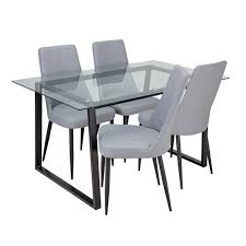 Buy Argos Home Lazio Glass 4 Seater Dining Table Dining Tables Argos In 2020 4 Seater Dining Table Dining Table Glass Top Dining Table