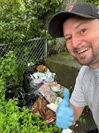 Please pick up trash at Mill Pond after fishing