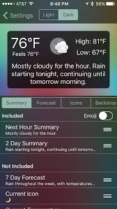 Review Forecast Bar Customizable Weather App For Apple Watch Iphone Ipad Iphone J D The fog🌫, the sun ☀️, the ❄️ snow ☃️, 🌬 wind and of course ☔⚡ and some 🌈 for the bright 🎵. review forecast bar customizable