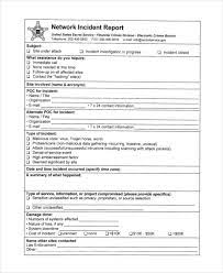 Incident Report Example In 2021 Incident Report Report Template Sample Resume