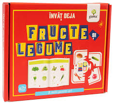 Invat Deja Fructe Si Legume Puzzle Educativ Editura Gama