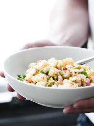 Healthy and simple shrimp recipes 11 photos. Shrimp Avocado Salad Recipe No Cook Healthy Gluten Free