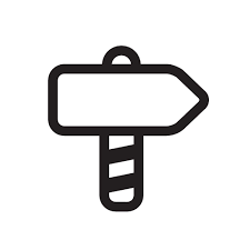 Navigation North Pole Pointer Road Way Icon Christmas Free