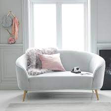 Effortlessly bring beautiful contemporary or casual style to your living room with the truly home parker sofa. Curved Loveseat Small Couch In Bedroom Bedroom Seating Grey Bedroom Furniture