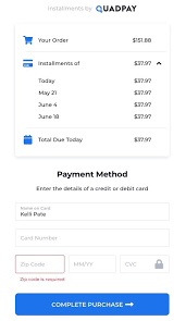 When to make multiple payments on your credit card bill if your credit card bill is higher than usual because you've made a large purchase, such as new workout equipment or office furniture, your. Guide To Quadpay Installment Payments With No Interest