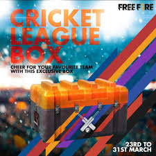 Free fire playing cricket in free fire super over match gone epic wrong tsgarmy. Garena Free Fire Let S Kickstart The Cricket Season With A Cricket League Box Cheer For Your Favourite Team With This Exclusive Box Only Available For A Limited Time