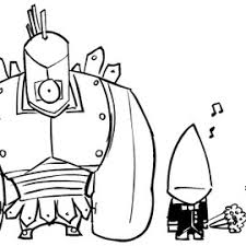 These pumpkin coloring pages are great for halloween, fall, and thanksgiving. Castle Crasher Cyclops N Groom By Danpaladin On Newgrounds