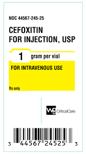 Image result for Cefoxitin