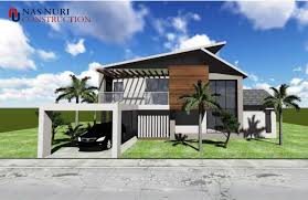 Pelan lantai design rumah e217 konsep rekabentuk: Pelan Rumah Banglo 1 Tingkat Dan 2 Tingkat Yang Cantik