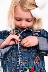 Cropped denim discount jacket kids