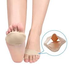 Pair Fabric Silicone Ball Of Foot Pads Insoles Metatarsal Cushion Pad Sore Forefoot Support Walmart Com Foot Pads Padded Insole Cushion Pads