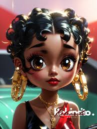 Betty Boop's creation is quite fancy, isn't it #berrycreation