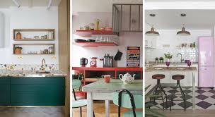 30 Idees Pour Creer Une Cuisine Au Look Vintage Decale Salle A Manger Annees 50 Cuisines Retro Decoration Maison