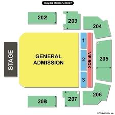 Bayou Music Center Houston Seating Chart One Source Talent