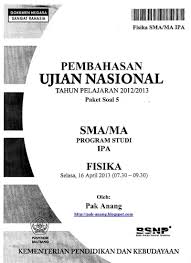 Pembahasan soal fisika sma kelas x mid ganjil 2016 2017 k13 fisika tri sukses fisika modern gerak melingkar. Top Pdf Soal Dan Pembahasan Un Fisika Sma 2016 123dok Com