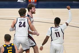 Cbs reporter lauren shehadi broke the unfortunate news to timme in a postgame interview No 1 Gonzaga Rallies To Beat No 11 West Virginia Heraldnet Com