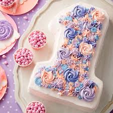 Simple birthday cake with flowers on top. 20 Fabulous Flower Birthday Cake Ideas Wilton Blog
