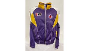 Official Fiorentina Match Track Jacket 1990s Charitystars