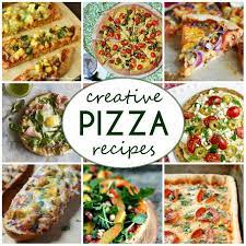 35 Creative Pizza Recipes Creative Pizza Pizza Recipes Homemade Pizza Recipes