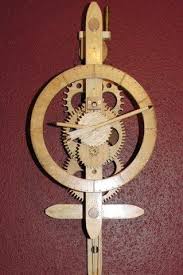 Clock1a Wooden Gear Clock Wooden Clock Plans Pendulum Clock