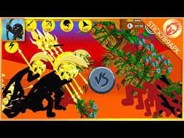 mega golden griffon vs max giant leader skin leaf stick war legacy mod stick789apk youtube in 2021 red stick war stick