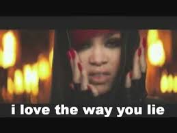 Eminem Love The Way You Lie Ft Rihanna текст Love The Way You Lie Official Music Video Eminem Ft Rihanna Lyrics On Screen Rihanna Lyrics Eminem You Lied