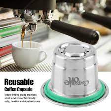 Nespresso coffee machine and capsules for healthy. Buy Stainless Steel Refillable Reusable Coffee Capsule Compatible For Nespresso Coffee Machine At Affordable Prices Free Shipping Real Reviews With Photos Joom