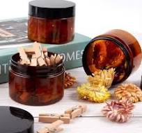 50g 80g 100g 120g 200g Double Wall Clear Heavyweight Jar ...