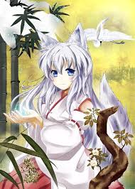 Something like a silver grey or rose grey adds a she maintains a general white hair color while containing silver and rose elements as well. Fox White Hair Cute Anime Girl Hairstyle Girls