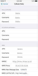 Sistem android memberikan kita kemudahan untuk memodifikasi nama akses poin. Setting Apn 3 4g Di Iphone 2021 4g Lte Apn Indonesia