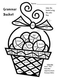 34+ grammar coloring pages for printing and coloring. Parts Of Speech Coloring Pages