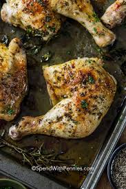 Grease a cookie sheet or baking tray with oil and set aside. Crispy Baked Chicken Legs Spend With Pennies