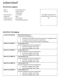 Ein curriculum vitae (lebenslauf) ist eine zusammenstellung des bisherigen lebens und soll die curriculum vitae vorlage. Lebenslauf Vorlage Aufbau Inhalt Word Muster Ionos