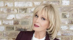 We've got stuck with 'did he chase me around the table?'": Joanna Lumley