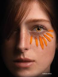 Soleko Queen's Solitaire colored contact lenses