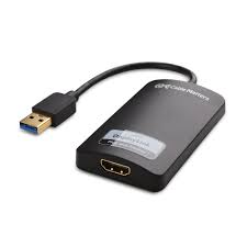 Cable Matters SuperSpeed USB 3.0 to HDMI Adapter (USB to HDMI Adapter) for  Windows up to 1440p in Black : Electronics