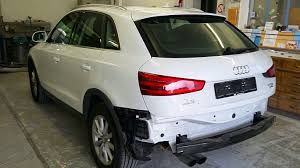 Audi Q3 En Tolerie Demontee Les Pieces A Repares Sont En Peinture Carrosserie Inter Union 53 Route De Suisse 1295 Mies Tel 022 755 45 30 Fax 022 779 03