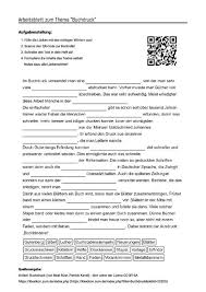 Arbeitsblatt Mit Luckentext Zum Thema Buchdruck Buchdruck Arbeitsblatter Bucher