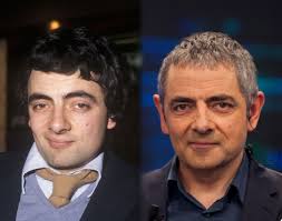 Rowan Atkinson (Mr. Bean) with his Daughters