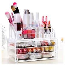 Shop for makeup organizer in makeup accessories. Makeup Organizer Acrylic Cosmetics Box For Jewelry Storage With Drawers True Mart Pk