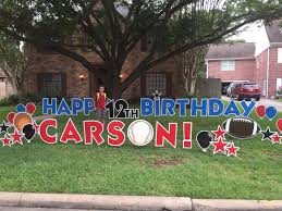 Birthday Lawn Signs Rental Regina Yard Signs A Greeting On The Green Cary Nc Happy Birthday Yard Signs Birthday Yard Signs Birthday Lawn Signs