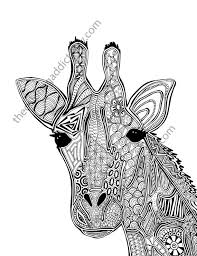 These were designed by creative and talented graphic artists who have had a lot of experience on this field. Giraffe Coloring Pages For Adults Pinterest