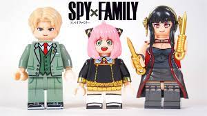 LEGO Spy x Family | Anya Forger | Loid Forger | Yor Forger Unofficial Lego  Minifigures - YouTube