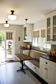 Kitchen is often the chosen spot for the breakfast nook and it makes perfect sense most of the time. Eat In The Kitchen Dining And Breakfast Nooks Dining Room Small Kitchen Layout Kitchen Seating
