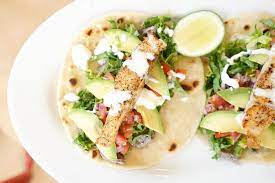 In a medium bowl, mix together the flour, chili powder and 1 1/2 teaspoons each of kosher salt and. Montauk S Best Fish Taco Now Made In Manhattan Best Fish Taco Recipe Nyc Restaurants Fish Tacos