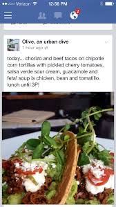 Chorizo Tacos Today At Olive Olive Recipes Food Chorizo Tacos